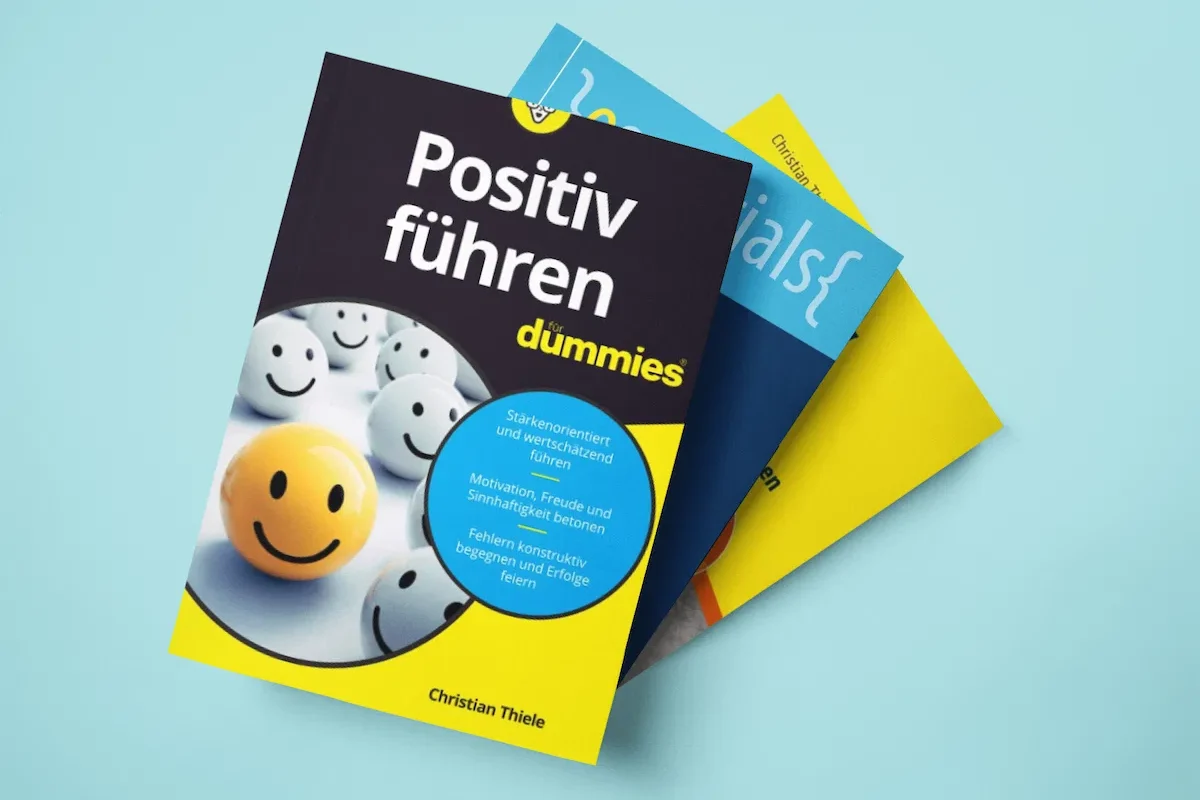 Positiv führen Bücher